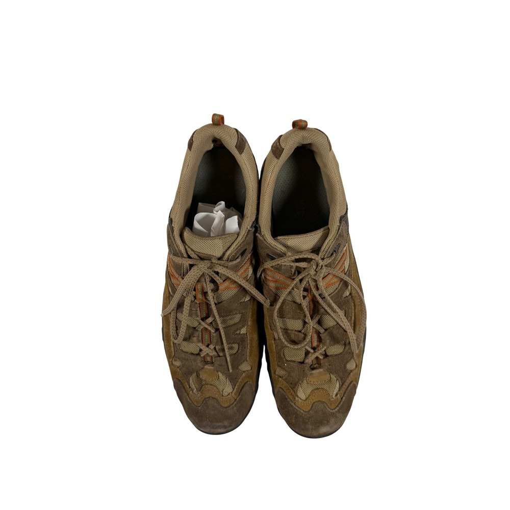 Asolo Vibram Fulcrum Mens Hiking Shoes Brown Suede Low Top Sneakers Size 11.5